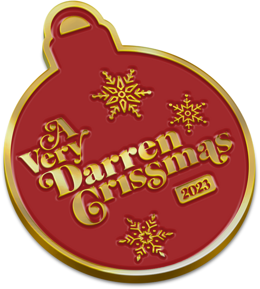 DC / AVDC23 / A Very Darren Crissmas Enamel Pin