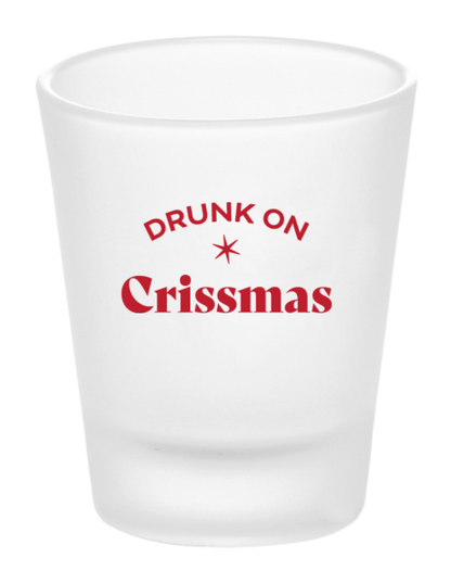 DC / AVDC23 / Drunk on Crissmas Shot Glass